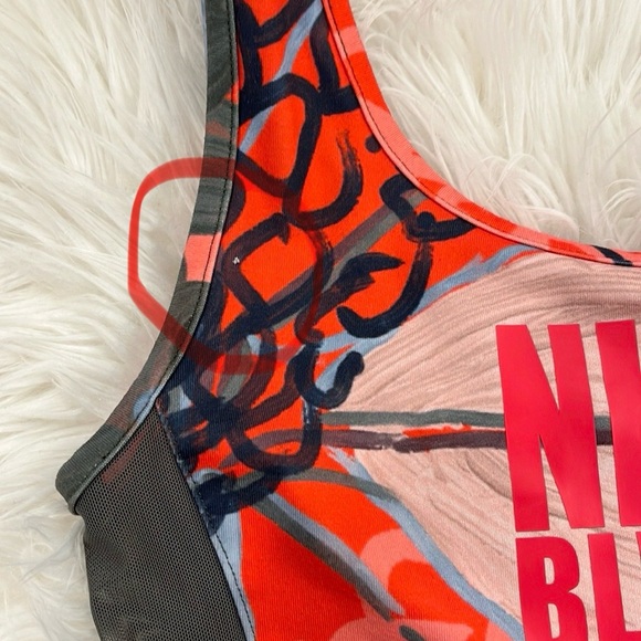 RARE Gymshark x Nikki B Printed Plunge Bodysuit - Picture 15 of 16